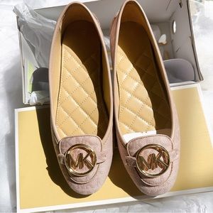Michael Kors pink flats